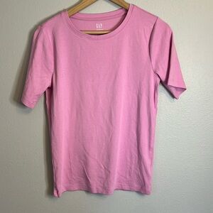 5/$20 Women’s GAP Modern Tee Pink NWOT large